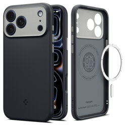 Husa iPhone 17 Pro Max Spigen Caseology Nano Pop MagSafe, negru