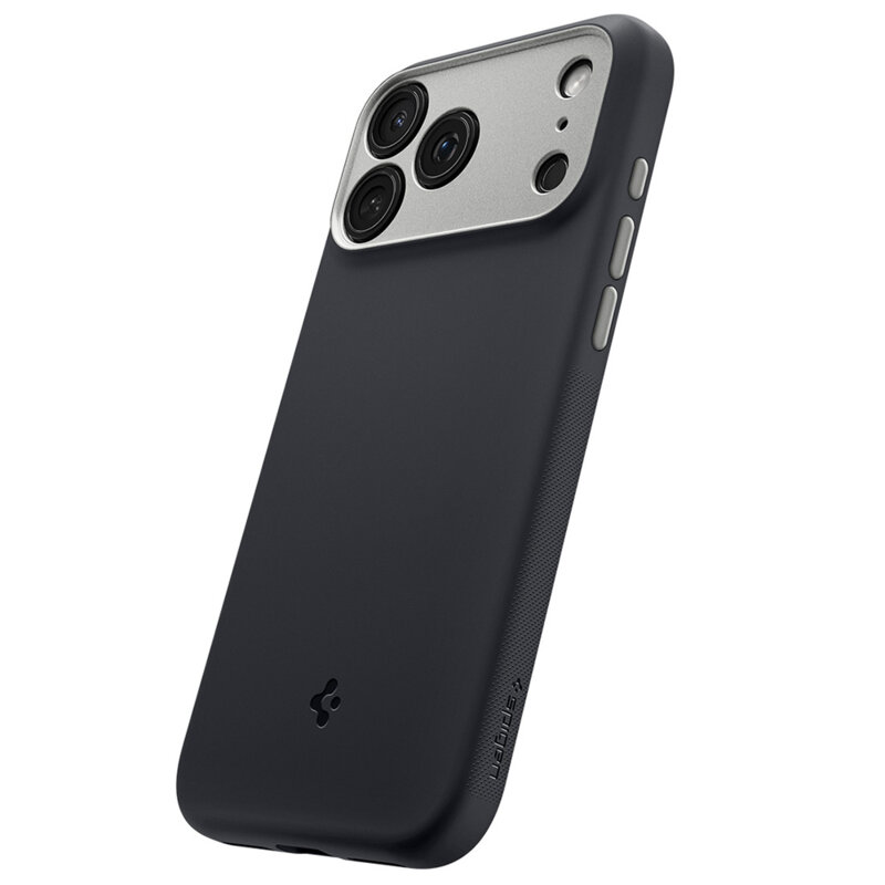 Husa iPhone 18 Pro Max Spigen Caseology Nano Pop MagSafe, negru