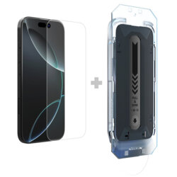 Folie sticla iPhone 16 Pro Max Nillkin H+Pro Anti-Explosion Glass cu aplicator, transparenta
