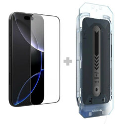Folie sticla iPhone 16 Pro Max Nillkin CP+PRO Anti-Explosion cu aplicator, negru