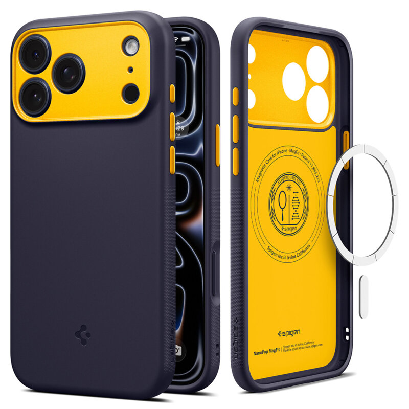 Husa iPhone 18 Pro Max Spigen Caseology Nano Pop MagSafe, mov
