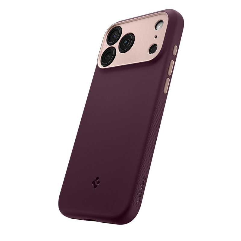 Husa iPhone 17 Pro Spigen Caseology Nano Pop MagSafe, bordo