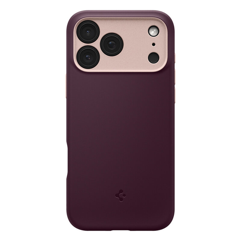 Husa iPhone 18 Pro Spigen Caseology Nano Pop MagSafe, bordo