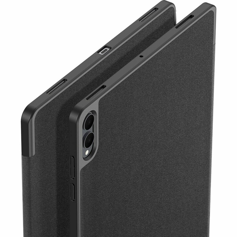 Husa Samsung Galaxy Tab S11 Ultra cu suport S Pen Dux Ducis Domo Series, negru