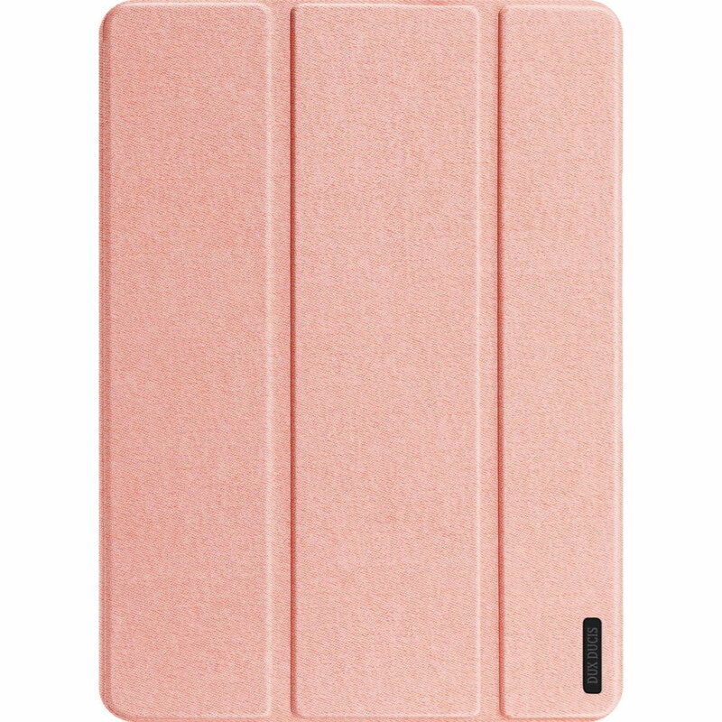 Husa Samsung Galaxy Tab S12 Ultra cu suport S Pen Dux Ducis Domo Series, roz