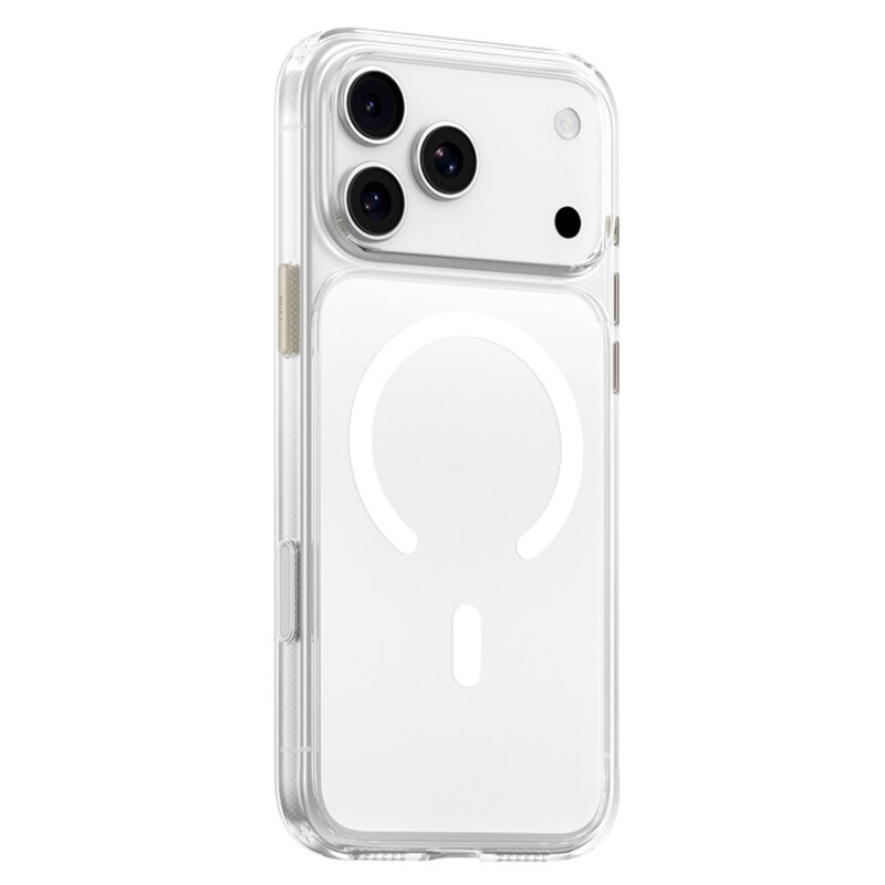 Husa iPhone 18 Pro Blueo Crystal+ Anti-Drop MagSafe, transparenta
