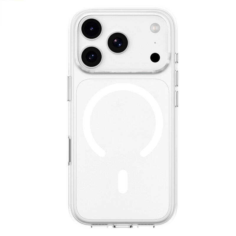 Husa iPhone 18 Pro Max Blueo Crystal Pro Anti-Drop MagSafe, transparenta