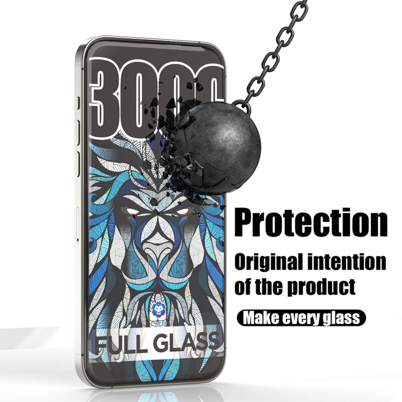 Folie sticla iPhone 18 Pro Max Lito D+ Max 300C, negru