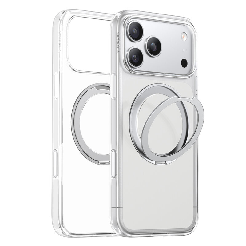 Husa iPhone 18 Pro Max Torras Ostand O1 Guardian, transparent