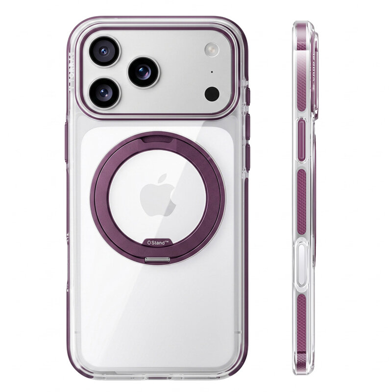 Husa iPhone 18 Pro Max Torras Ostand O3 Light, mov