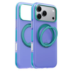 Husa iPhone 17 Pro Torras Ostand O3 Hue, albastru