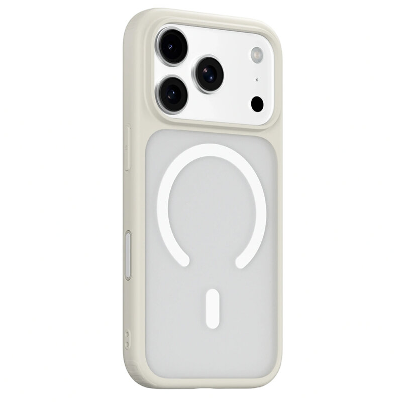 Husa iPhone 17 Pro Blueo APE Anti-Drop MagSafe Series, gri