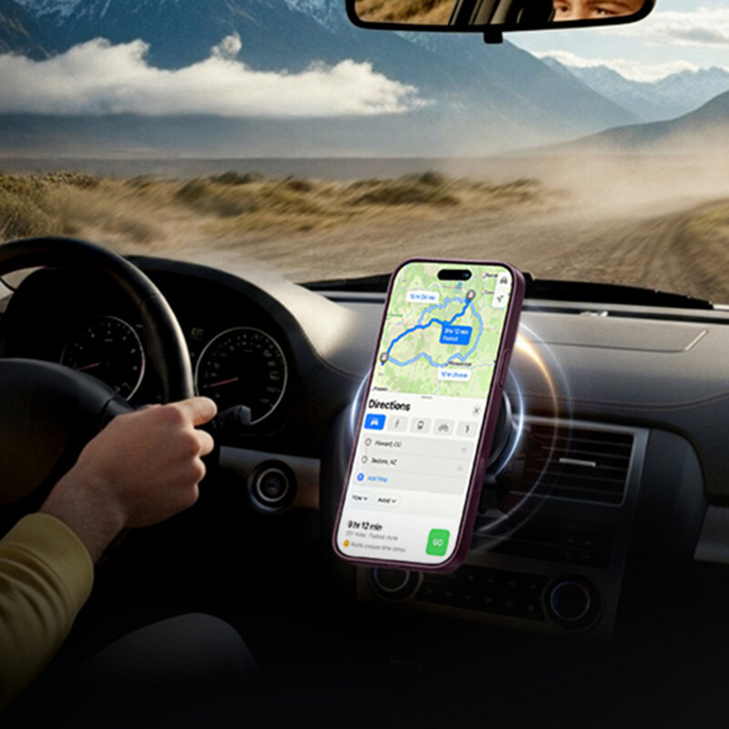 Husa iPhone 17 Pro Max Torras OriginFit-Mag Series, mov