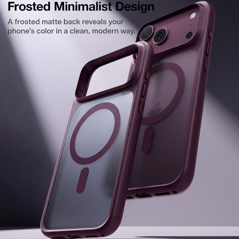 Husa iPhone 17 Pro Max Torras Guardian Magnetic Series, mov