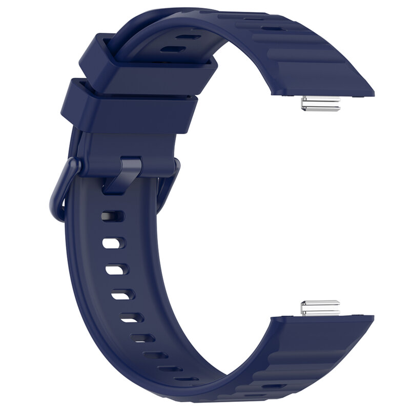 Curea Huawei Watch Fit 4 Pro Techsuit, bleumarin, W082
