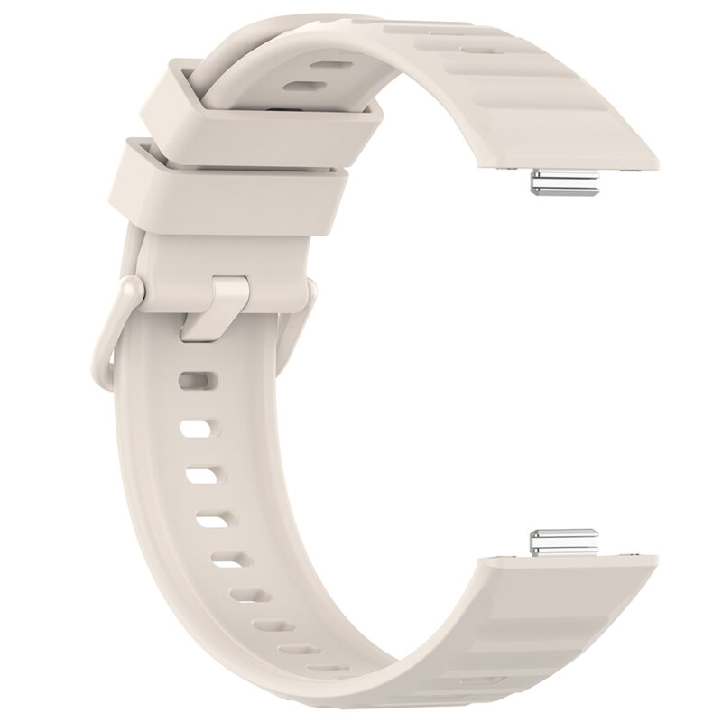 Curea Huawei Watch Fit 4 Pro Techsuit, crem, W082