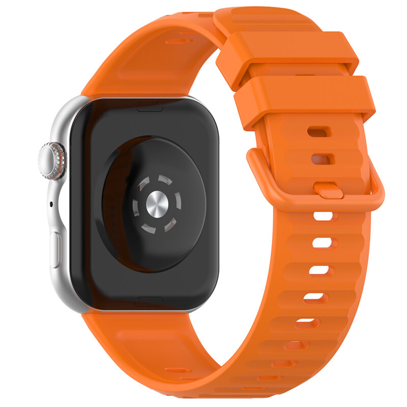 Curea Huawei Watch Fit 4 Techsuit, portocaliu, W082