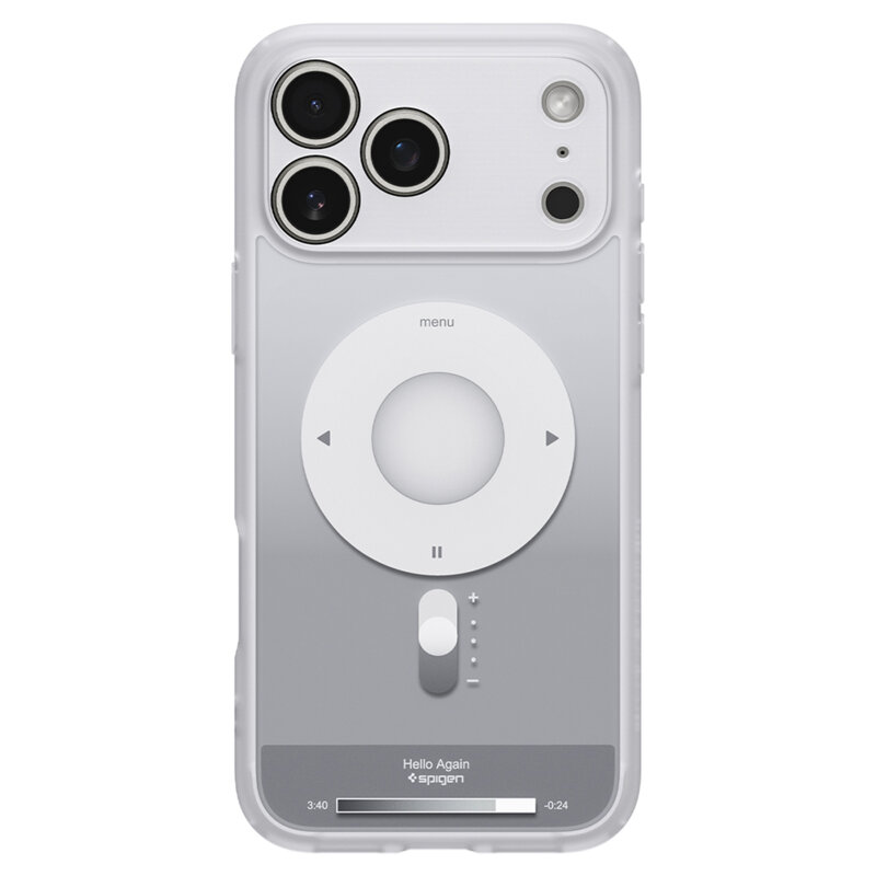 Husa iPhone 18 Pro Max Spigen Ultra Hybrid Classic MagSafe, argintiu