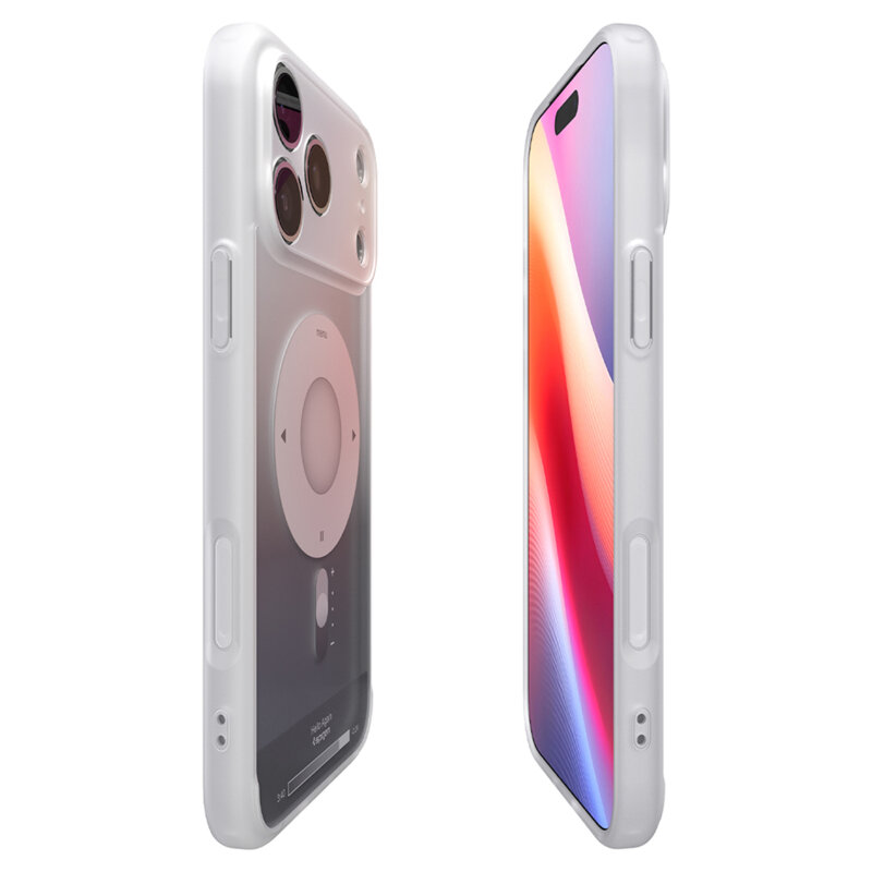 Husa iPhone 18 Pro Max Spigen Ultra Hybrid Classic MagSafe, argintiu