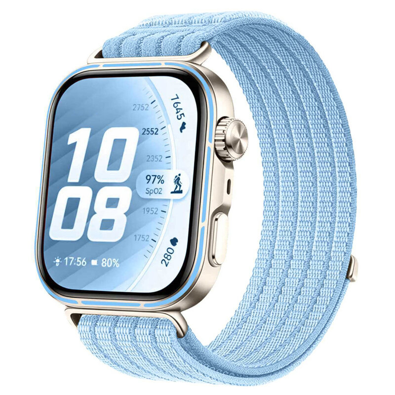 Curea Huawei Watch Fit 4 Pro Techsuit, bleu, W085