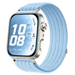 Curea Huawei Watch Fit 4 Techsuit, bleu, W085