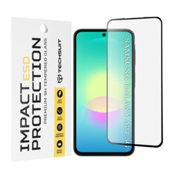 Folie sticla Samsung Galaxy A27 5G Techsuit ESD Glass, negru