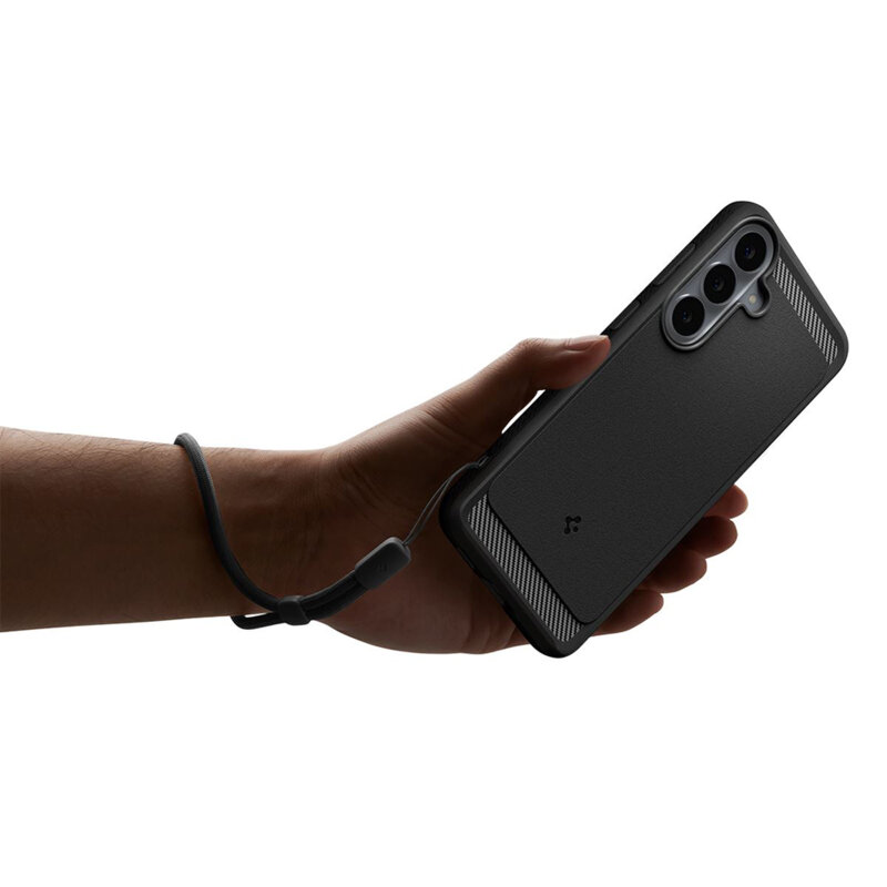 Husa Samsung Galaxy S26 FE Spigen Rugged Armor, negru
