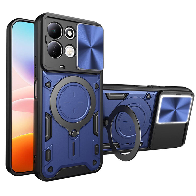 Husa Xiaomi Redmi 17 5G Techsuit CamGuard Pro, albastru