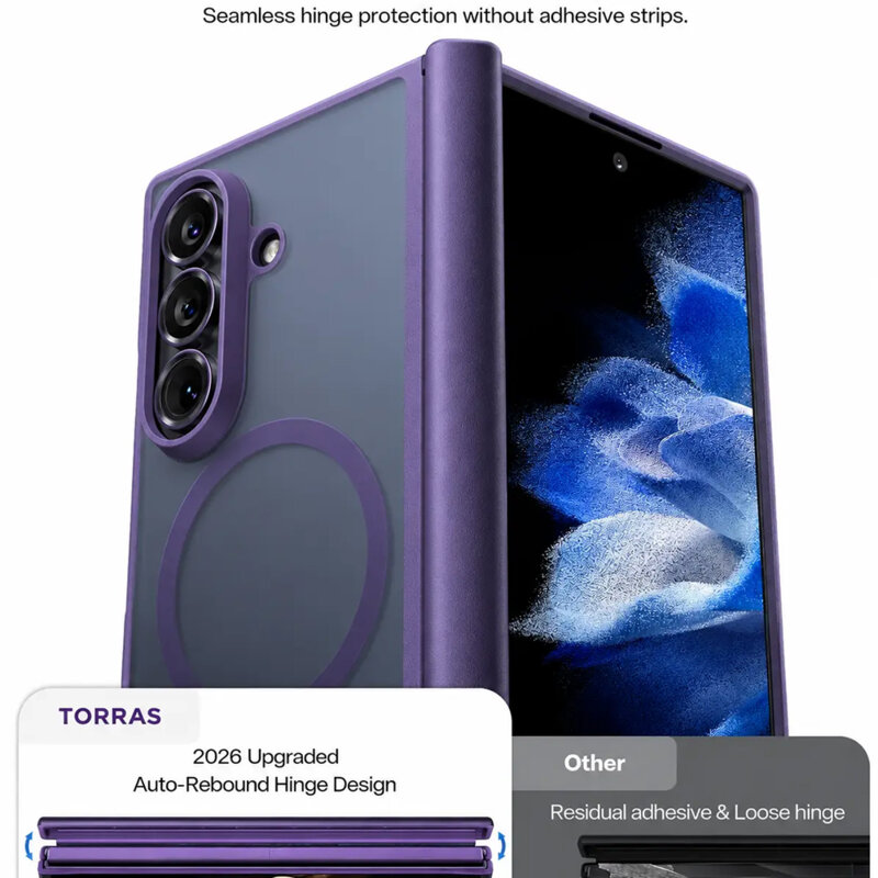 Husa Samsung Galaxy Z Fold8 Ultra Torras Guardian Magnetic Series, mov