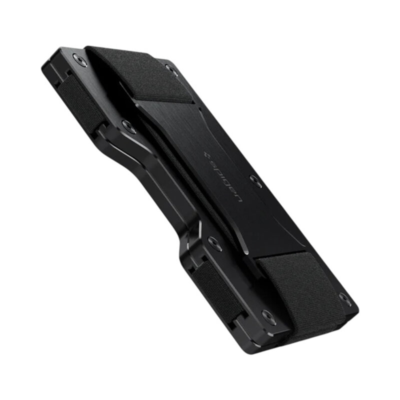Portofel RFID Blocking pentru 12 carduri Spigen AMP02898, negru