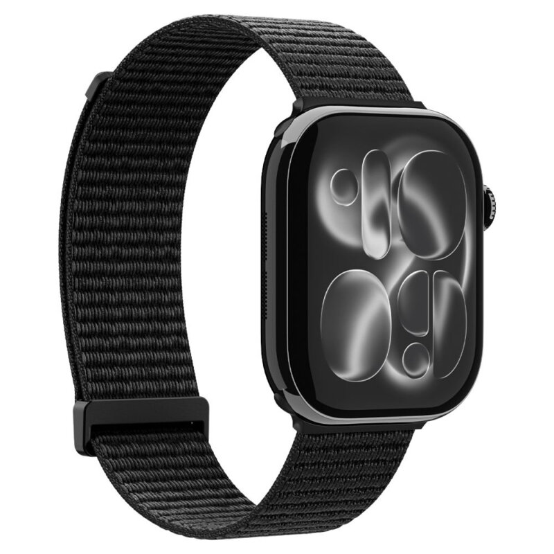 Curea Apple Watch SE 44mm Spigen Band WBF01, negru