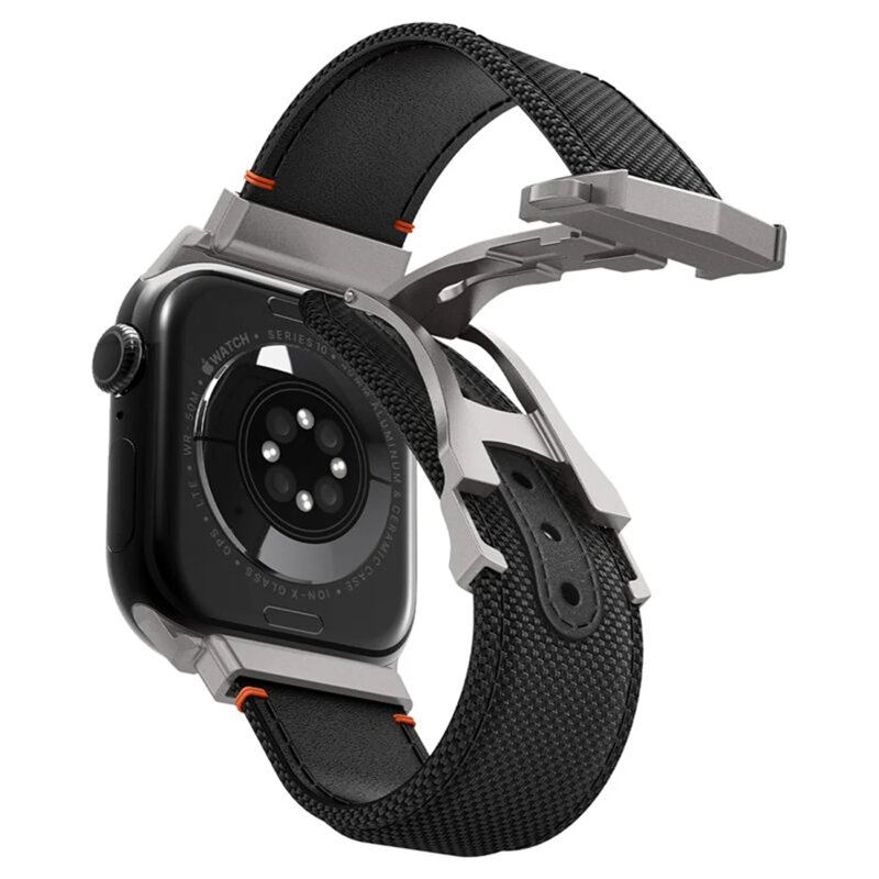 Curea Apple Watch 5 44mm Spigen Classic Fit, negru