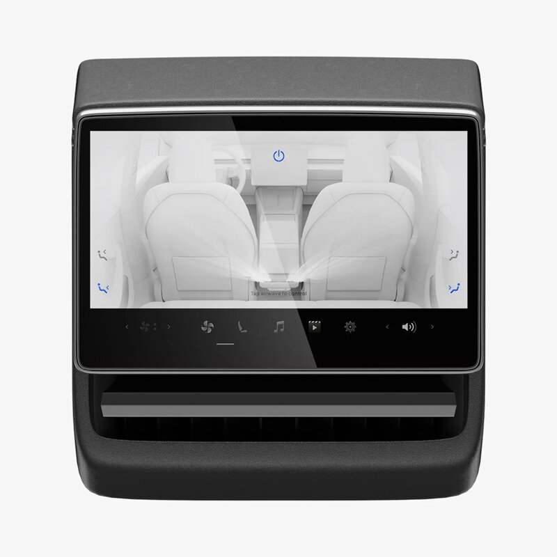 Folie display auto Tesla Model Y (2026/2025) / Model 3 (2026/2025/2024) Spigen Glas.tR Slim Anti-Glare Matte, transprenta