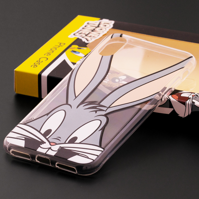 Husa iPhone X, iPhone 10 Cu Licenta Looney Tunes - Bugs Bunny