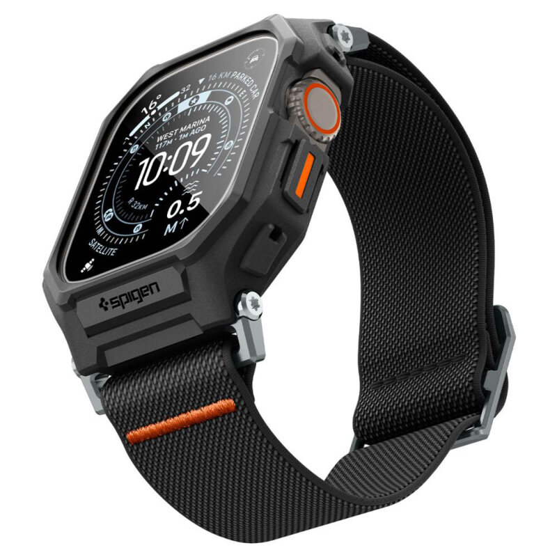 [Pachet husa + curea + folie] Apple Watch Ultra 4 Spigen Lite Fit 