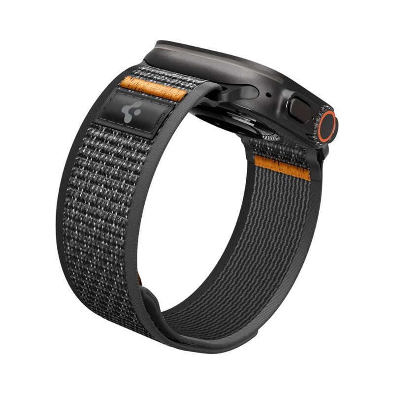 Curea Apple Watch Ultra 4 Spigen Athlex Air, portocaliu