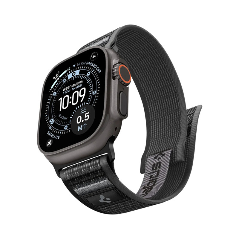 Curea Apple Watch Ultra 4 Spigen Athlex Air, negru