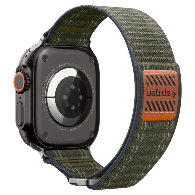 Curea Apple Watch Ultra 4 Spigen WBF0, verde