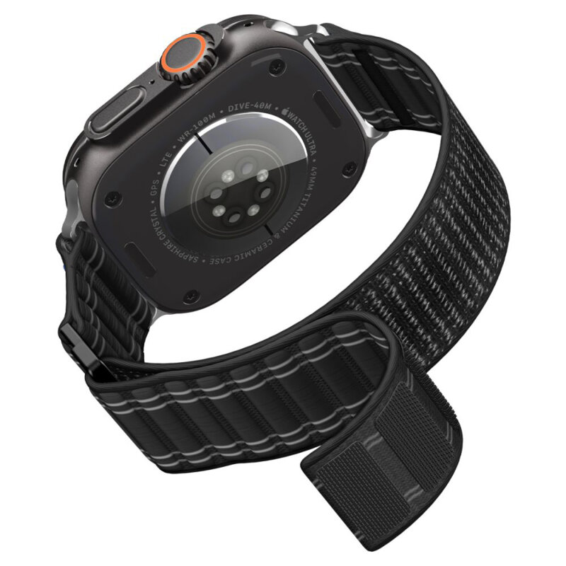 Curea Apple Watch Ultra 4 Spigen WBF0, negru