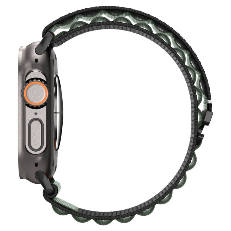 Curea Apple Watch Ultra 4 Spigen WBF1, verde