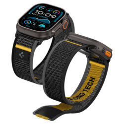 Curea Apple Watch Ultra 4 Spigen Athlex Air, negru