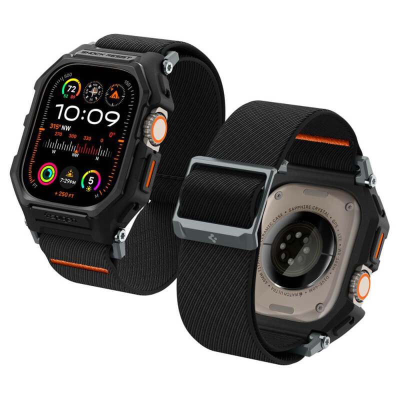 [Pachet husa + curea] Apple Watch Ultra 4 Spigen Lite Fit 