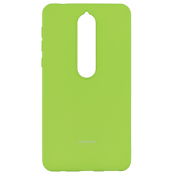 Husa Nokia 6.1 2018 Roar Colorful Jelly Case - Verde Mat
