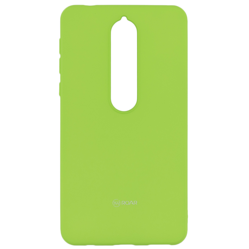 Husa Nokia 6.1 2018 Roar Colorful Jelly Case - Verde Mat