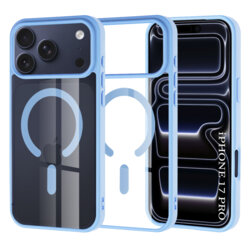 Husa iPhone 17 Pro Techsuit MagSafe Pro, bleu