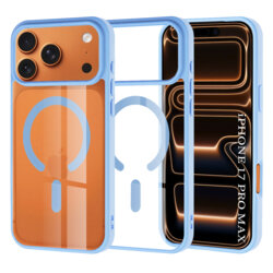 Husa iPhone 17 Pro Max Techsuit MagSafe Pro, bleu