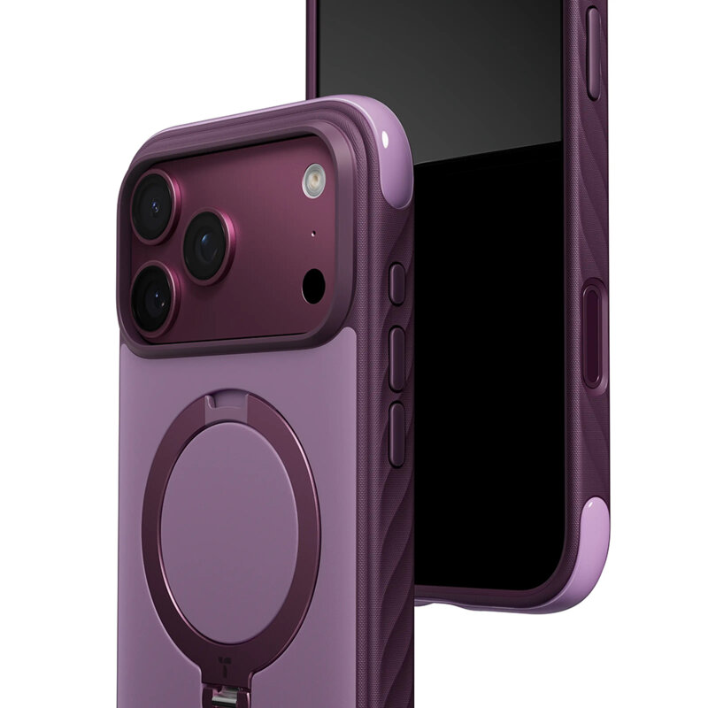 Husa iPhone 17 Pro Max Torras Ostand Q3 Rugged, bleu