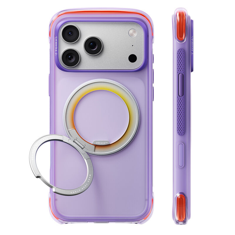 Husa iPhone 17 Pro Torras O3 Air Core, mov