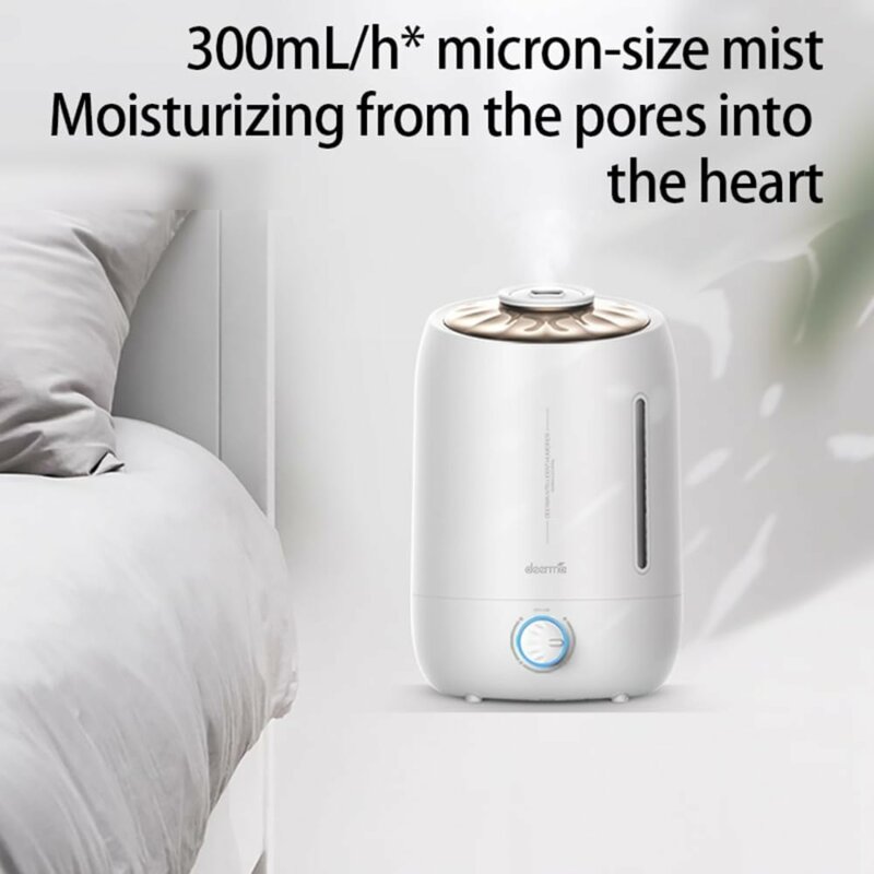 Umidificator aer uscat Deerma, 25W, 5l, 17 ore, F500
