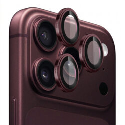 Folie iPhone 18 Pro Max Blueo Sapphire Crystal Original Lens Protector, bordo